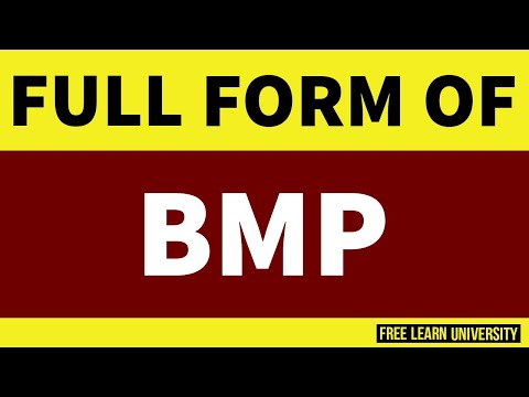 Full form of BMP | BMP ka full form kya hai | BMP full form