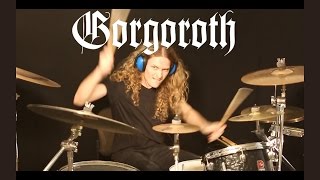 Black metal drum cover - Gorgoroth - Radix Malorum drumming (drummer Bobnar Simon)