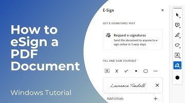 How to eSign a PDF Document (Full Tutorial)