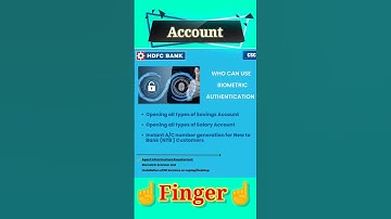 CSC HDFC Bio-metric authentication for opening customer accounts @digitalindia #accounts #banking