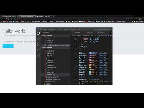 Video: Come cambio i colori in bootstrap?