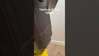 Torp tc500 installed on the talaria Mx5