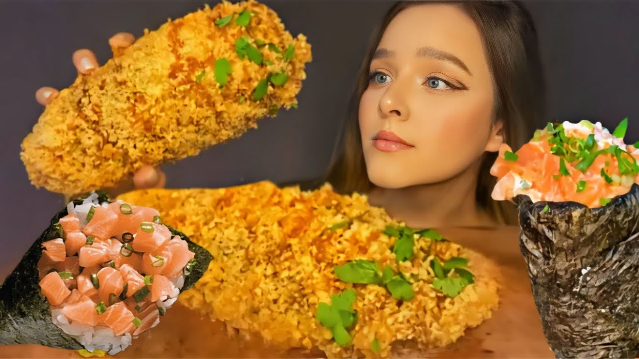 ASMR TEMAKI GIGANTE, HOT E TEMAKI DE SALMÃO *COMPILADO* OS MELHORES VÍDEOS DO CANAL | CAMILE ASMR