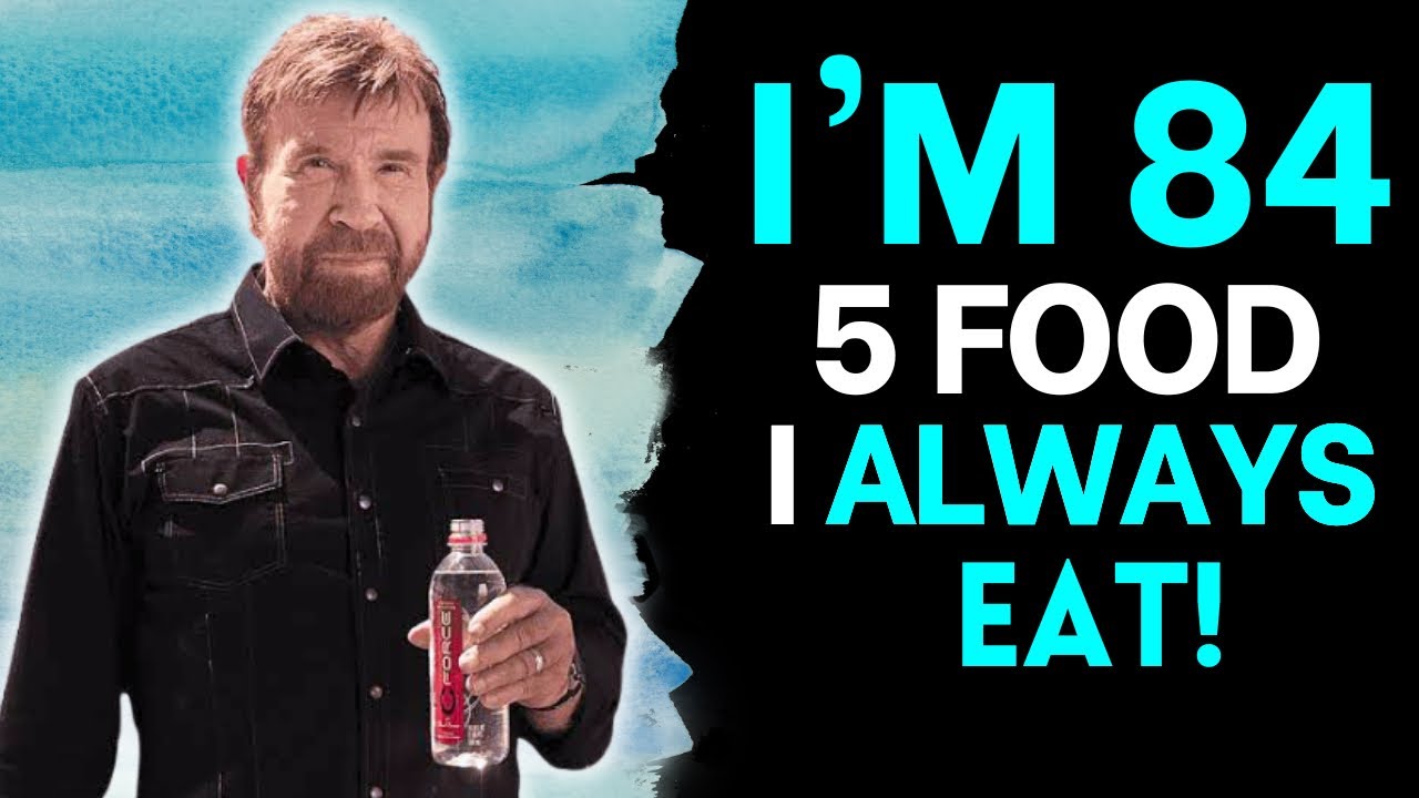 What Is The Chuck Norris Diet Chuck Norris (84) Defies Aging! Eat These 5 Foods & Stay Young Forever