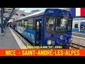 Cab Ride Nice → Saint-André-les-Alpes (Chemins de Fer de Provence, France -Jun 2025)driver's view 4K