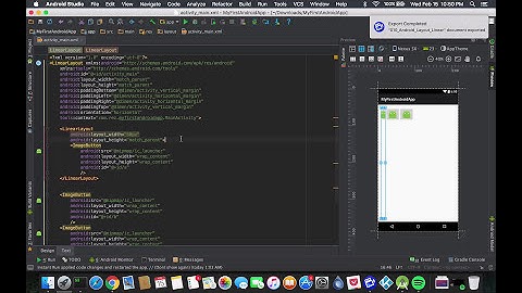 Android Tutorial: Linear Layout Grid Example