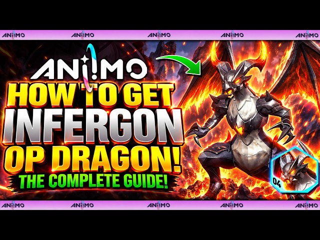 Thumbnail for How To Get OP INFERGON DRAGON Aniimo Guide - The Complete Guide (The Legend of Helmut & Helgons)
