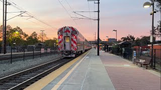The Complete Caltrain Morning Rush Hour At Hayward Park On February 16 2023