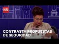 Propuestas de seguridad de Clara Brugada