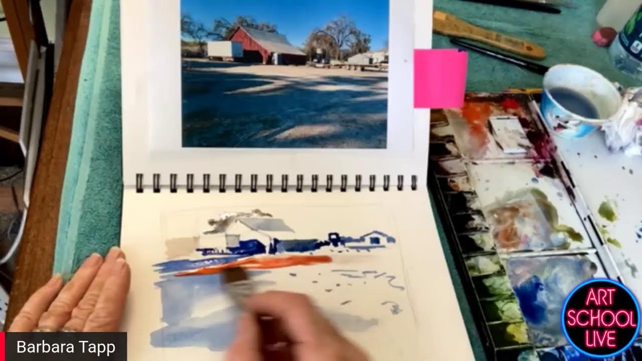 How to Paint with Watercolor like Barbara Tapp