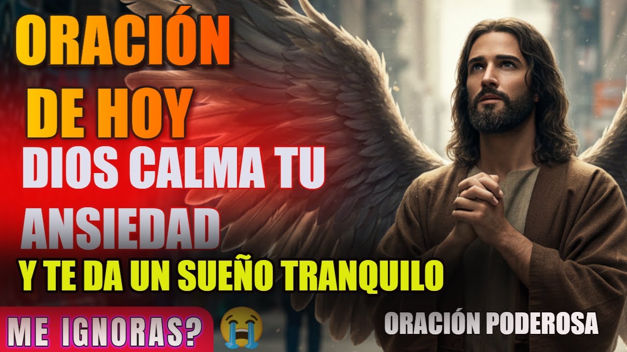 Oración para Dormir en Paz 🕊️ | Dios Calma tu Ansiedad y Te Da Descanso ...
