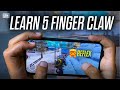 How to play 5 finger claw  pubg mobile  bgmi  1v1 handcam with terraxgaming   tips