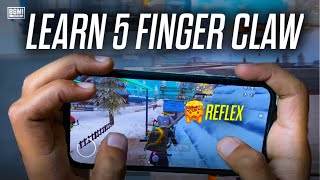 How To Play 5 Finger Claw ( Pubg Mobile & BGMI ) 1v1 Handcam With @TerraX_Gaming  | TIPS