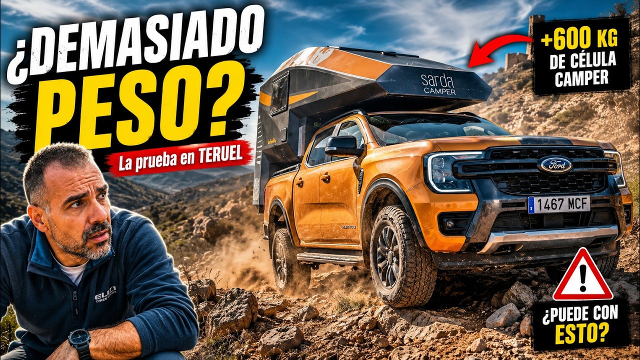Ranger PHEV al límite: Lo que nadie te cuenta de llevar una célula CAMPER en 4x4 real