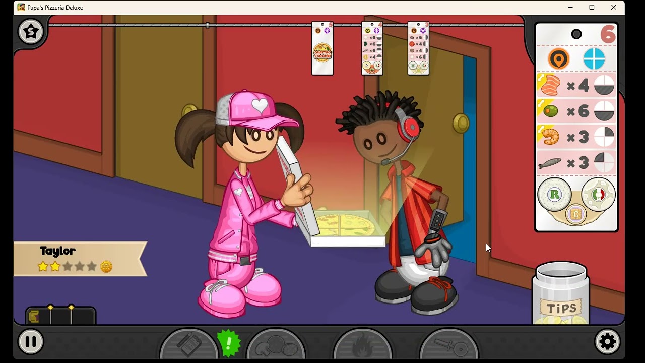 Papa's Pizzeria Deluxe: Day 219 - YouTube