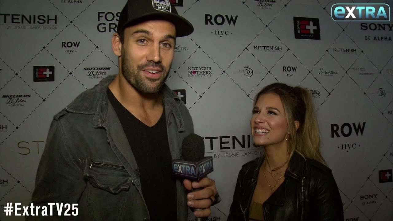Eric & Jessie Decker Heat Up Fashion Week as She Debuts New Line and He Talks Retirement