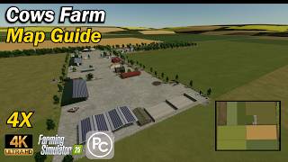 Cows Farm | Map Guide | Farming Simulator 25 screenshot 1