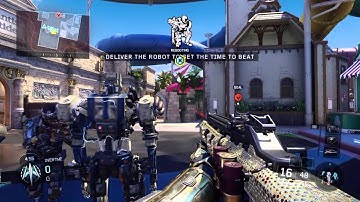 Funny Robot glitch on safeguard Call of Duty black ops 3
