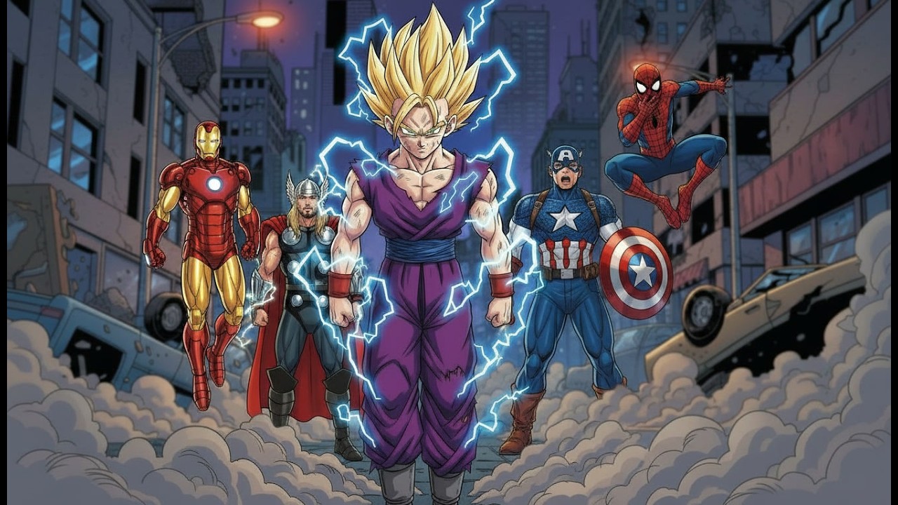 El día que GOHAN aterrorizó a los VENGADORES