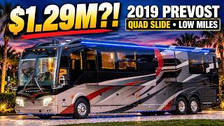 A Quad-Slide Prevost for $1.29 Million?!
