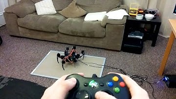 Hexapod: Controlling movement with a Xbox 360 controller!