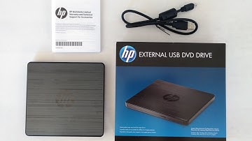 HP external usb dvd drive - Unboxing - FullHD