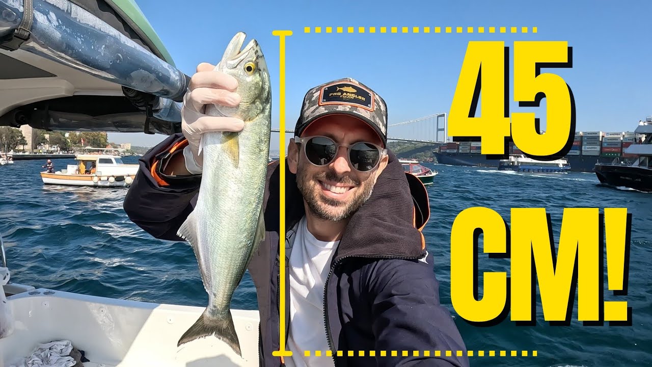 Boğazda Lüfer Bereketi | Teknemizin Trofe Lüferi!!