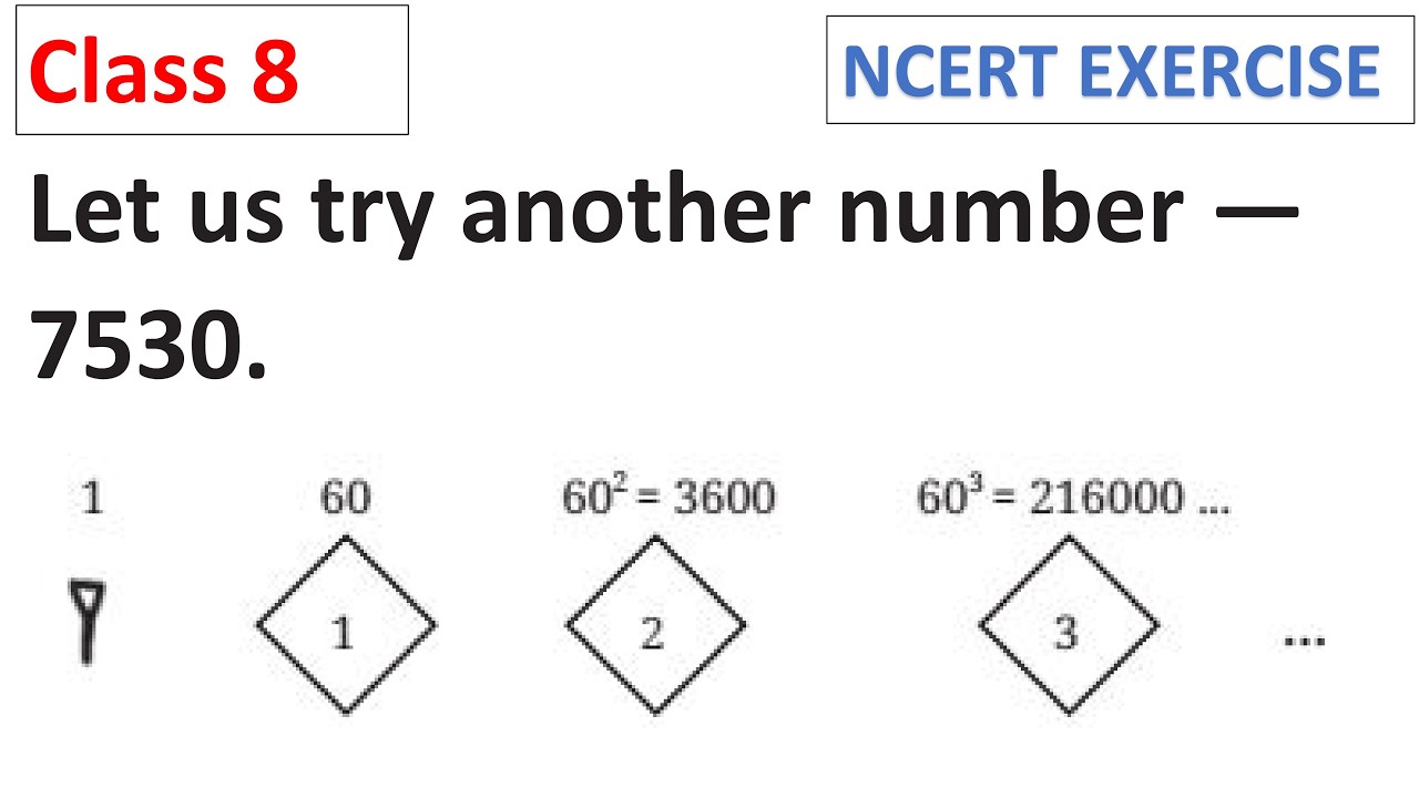 Let us try another number — 7530. CBSE Class 8 Maths - YouTube