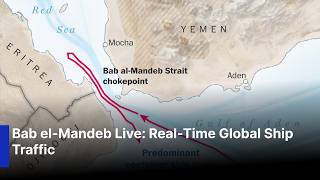 🔴LIVE | Real-Time Ship Tracker for the Bab el-Mandeb Waterway | AA114
