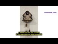 Review HUGE HAPPINESS Chicken Family Cuckoo Clock – Germany Style Farmhouse Wooden Wall Clock with R