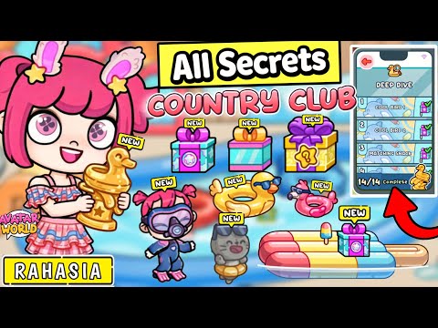 SEMUA RAHASIA UPDATE COUNTRY CLUB MISI DEEP DIVE AVATAR WORLD PAZU