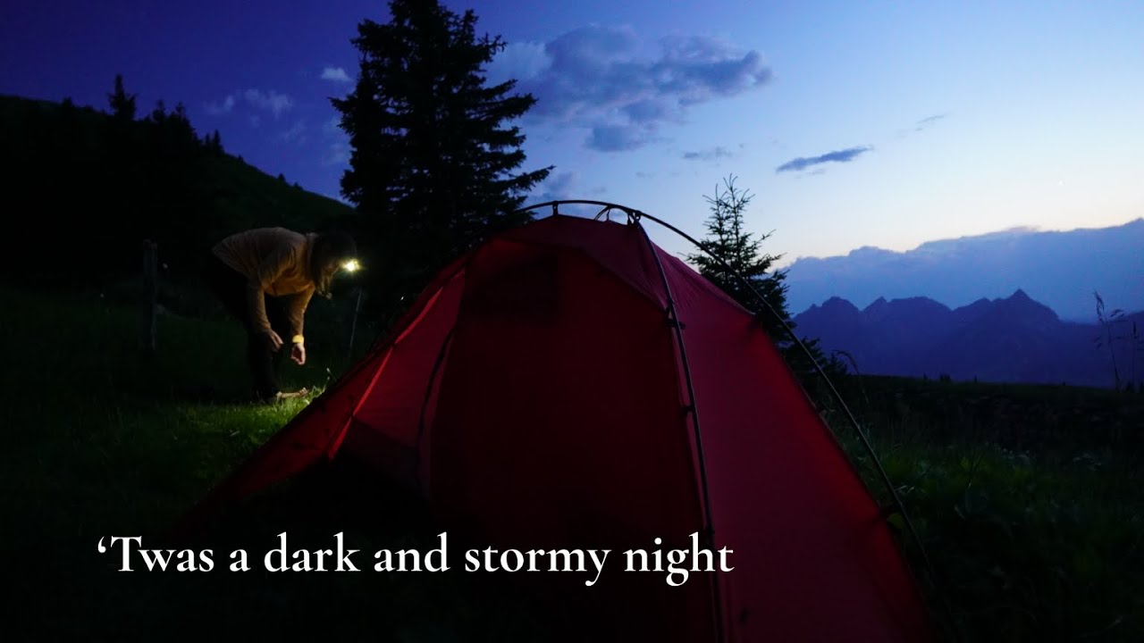 'Twas a dark and stormy night