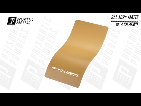 RAL 1024 Matte | RAL-1024-MATTE | Prismatic Powders