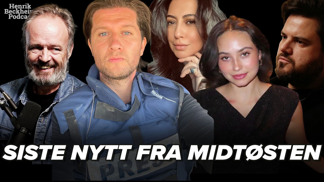 Siste nytt fra Midtøsten med Jotam Confino, Michaela Butel, og Solmaz Refling