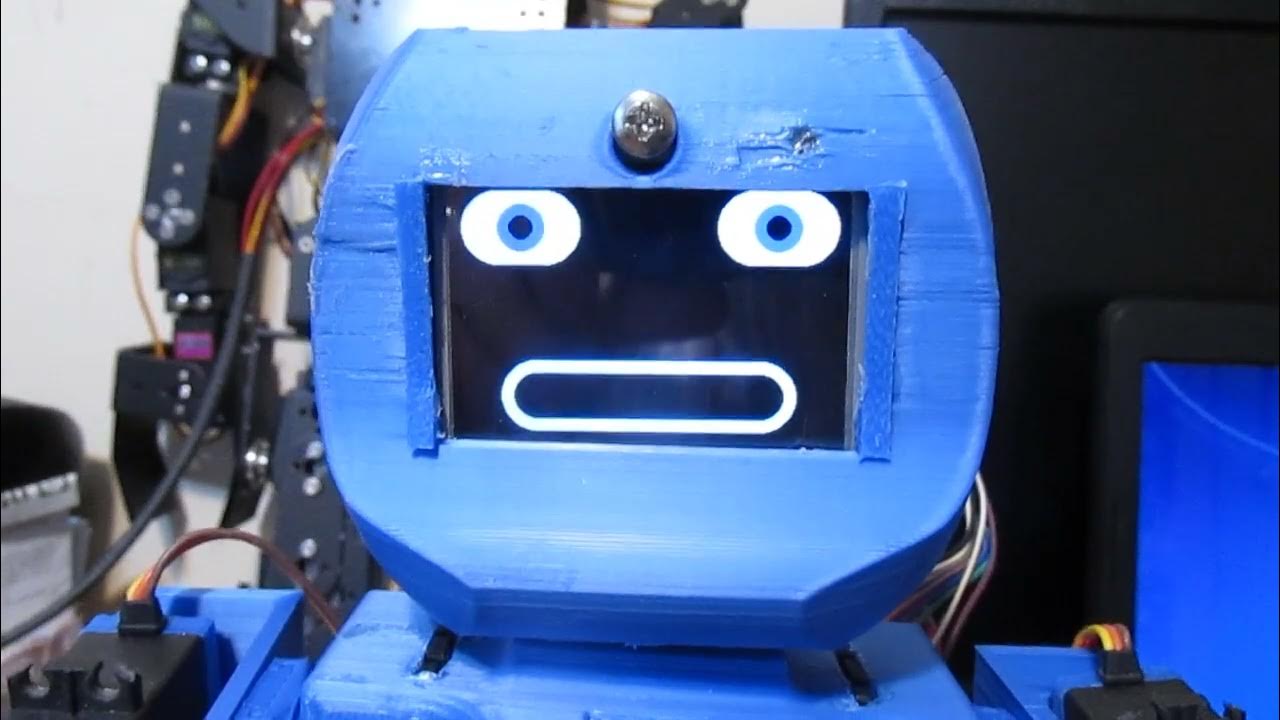 Arduino Robot Face on Parallel TFT LCD - YouTube