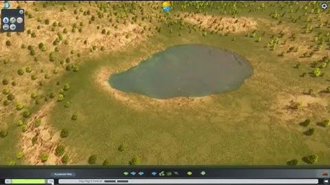 Cities Skylines Making a Lake - Quick walkthrough
