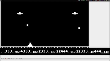 EmacsConf 2020 - 27 - State of Retro Gaming in Emacs - Chip8 Demo: Alien - Vasilij Schneidermann