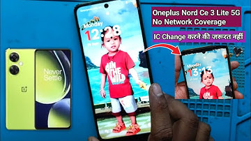 Oneplus Nord Ce 3 Lite 5G No Network Coverage | No Service Problem Solution 