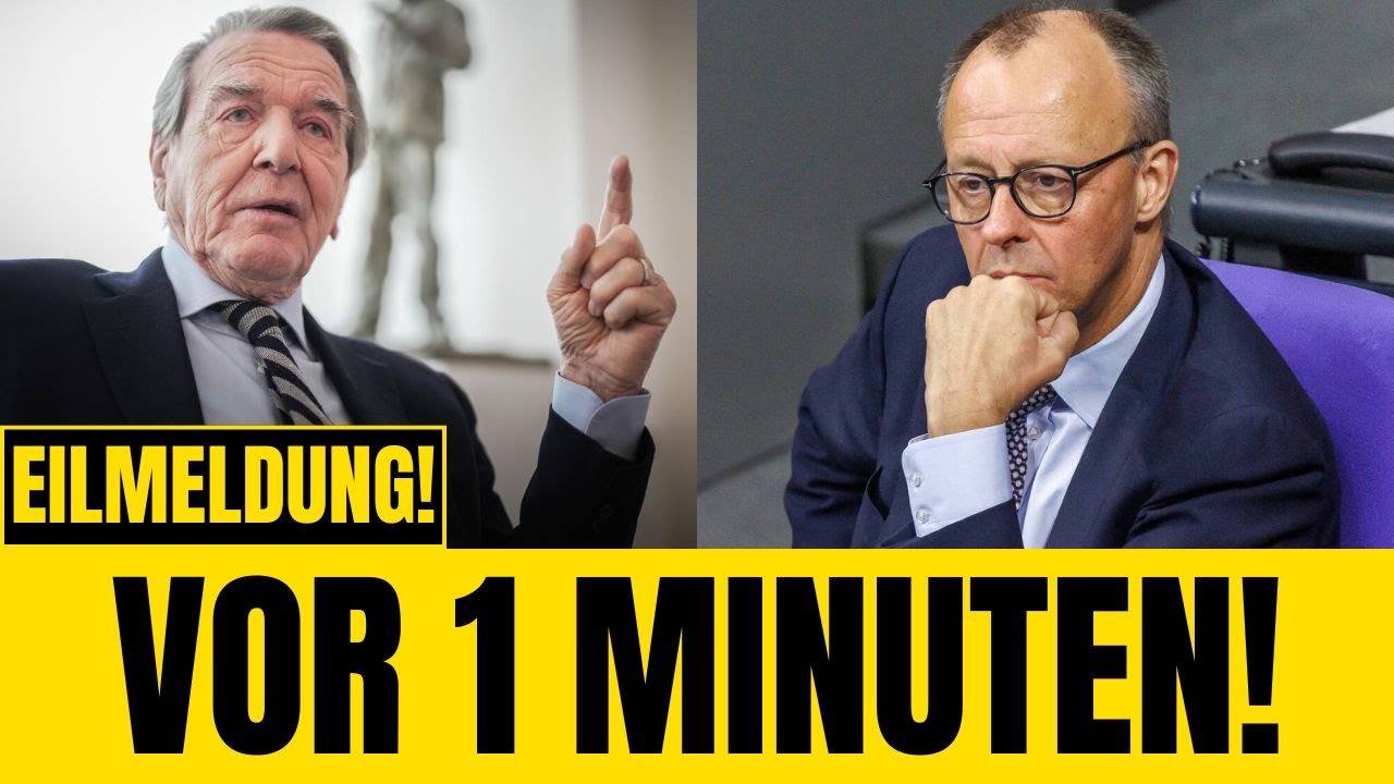 Gerhard Schröder enthüllt den Betrug: Brandmauer bricht, Deutschland vor dem Umbruch