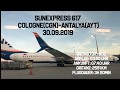 SunExpress Köln/Bonn(CGN) - Antalya(AYT) Boeing 737-800NG