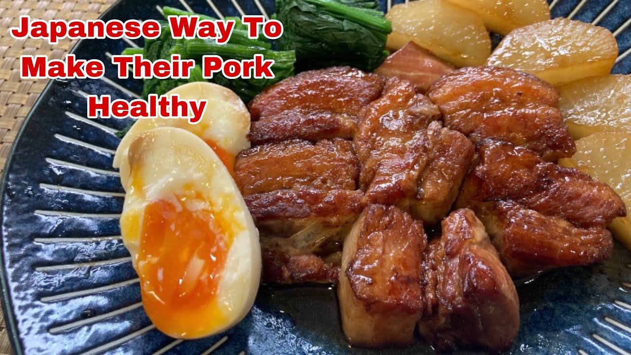 BUTA NO KAKUNI JAPANESE BRAISED PORK YouTube
