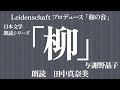 【和の音】柳 与謝野晶子 朗読:田中真奈美【朗読】