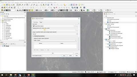 Clipping a Raster in QGIS  (lab 2- V2)