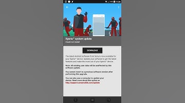 Sony Xperia Hide Software Update Notification
