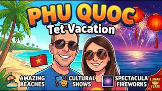 Phu Quoc Vietnam: Epic Laser Shows & TET Fireworks!