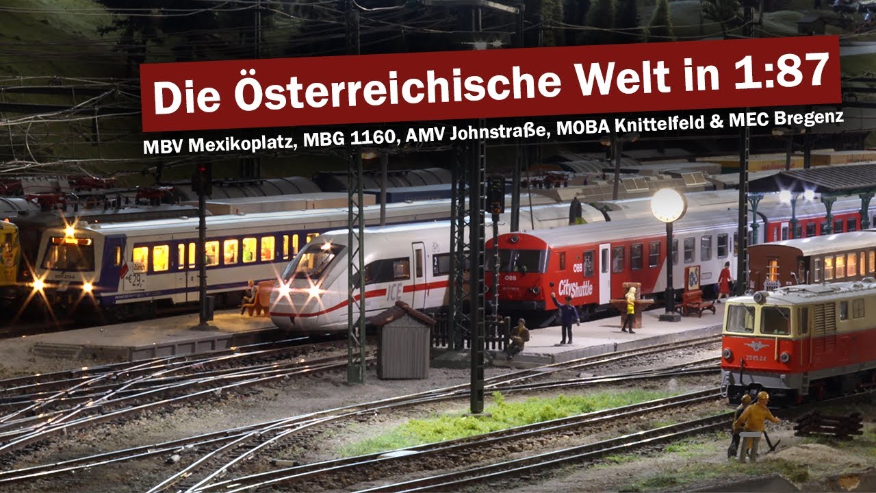 Österreich in 1:87 I Modelleisenbahn in Österreich I WER und WAS dahinter steckt!