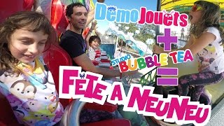 VLOG AVEC DEMO JOUETS (1/2) • Rigolades et Manèges à la fête à Neuneu - Studio Bubble Tea