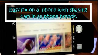 How To Fix iPhone Camera Shaking Simple & Easy  (Available in all phone models)