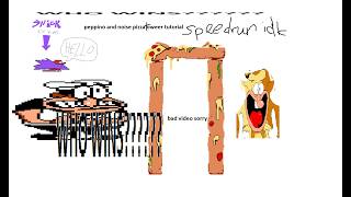 pizza tower tutorial speedrun joke video