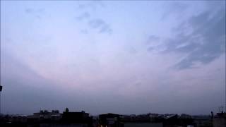 ᴴᴰ 20140709桃園楊梅清晨天空記錄(64倍)